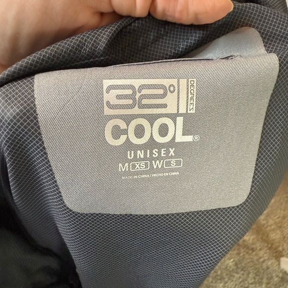 32 Degrees Gray Utility Jacket with Hood and Elastic Cuffs - Picture 11 of 16